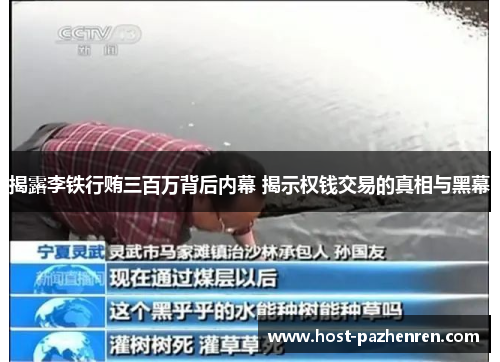 揭露李铁行贿三百万背后内幕 揭示权钱交易的真相与黑幕 揭露李铁行贿三百万背后内幕 揭示权钱交易的真相与黑幕